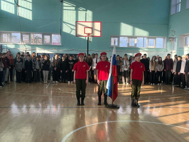 Начало новой учебной недели.