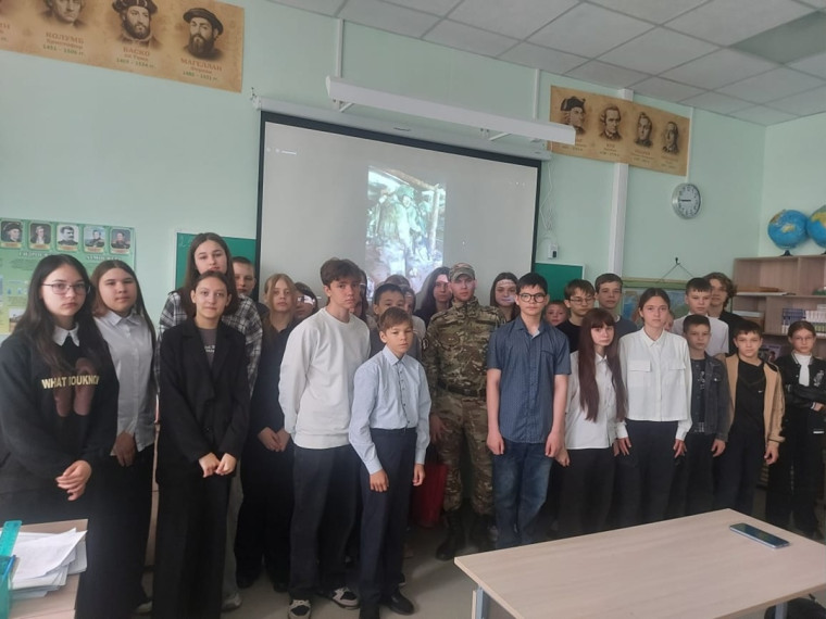 Классная встреча с участником СВО.
